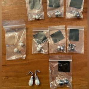 10k Gold Plated Stud Earring